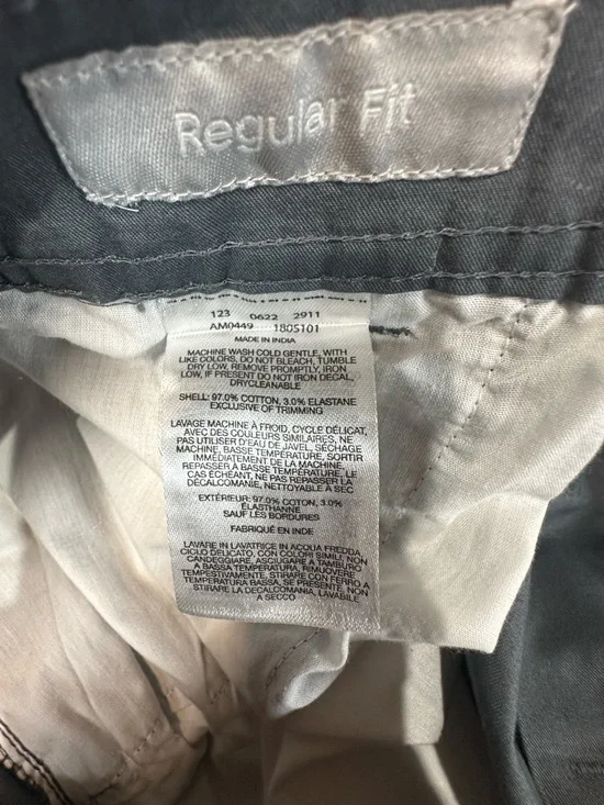 Columbia Men's Straight-Leg Pants Cobble Creek 5 — Grey - Picture 6 of 6